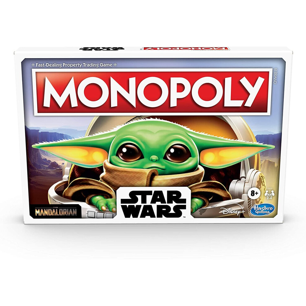 Monopoly: Star Wars The Child Edition Board Game for Families and Kids Ages 8 and Up, Featuring The Child, Who Fans Call Baby Yoda