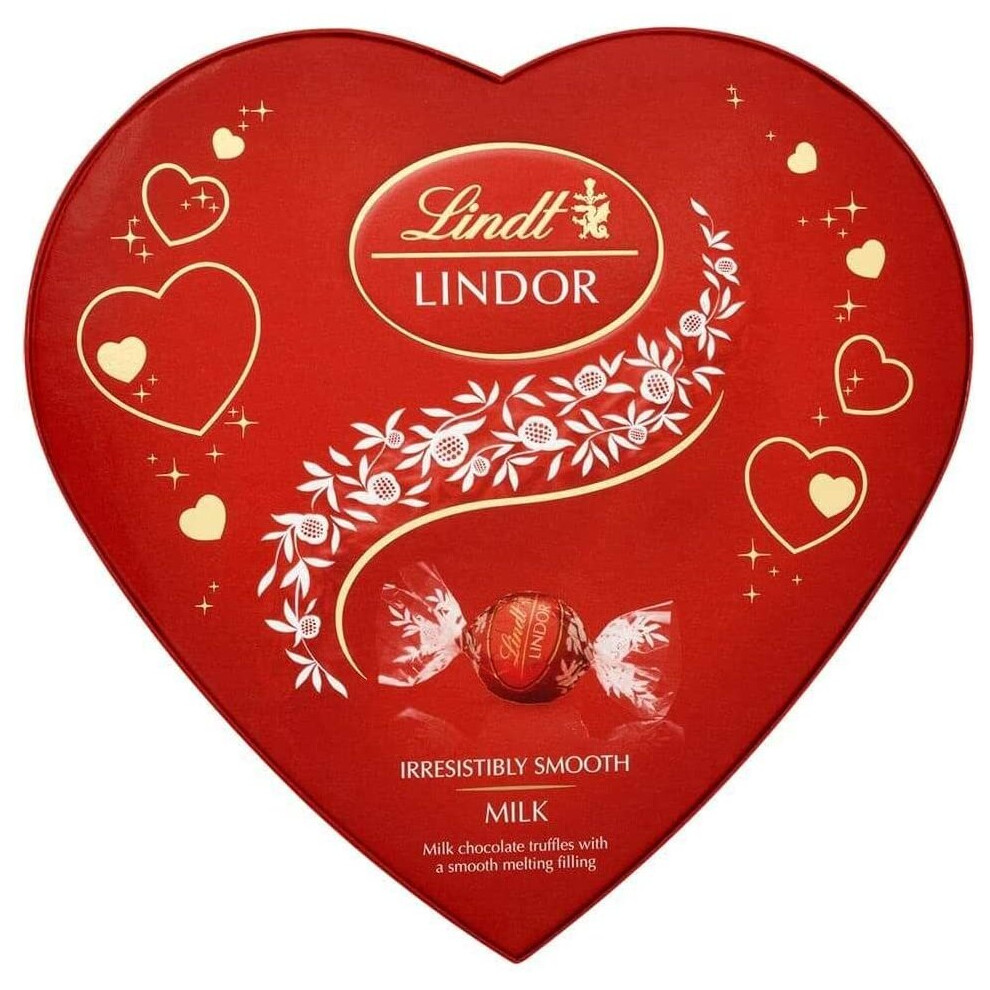 Lindt Lindor Amour Heart Chocolate Box, 160g