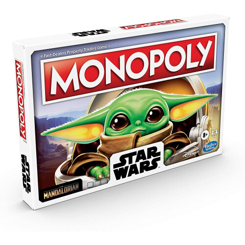 Monopoly Monopoly: Star Wars Έκδοση The Child Επιτραπέζιο Παιχνίδι για Οικογένειες και Παιδιά 8+ 2