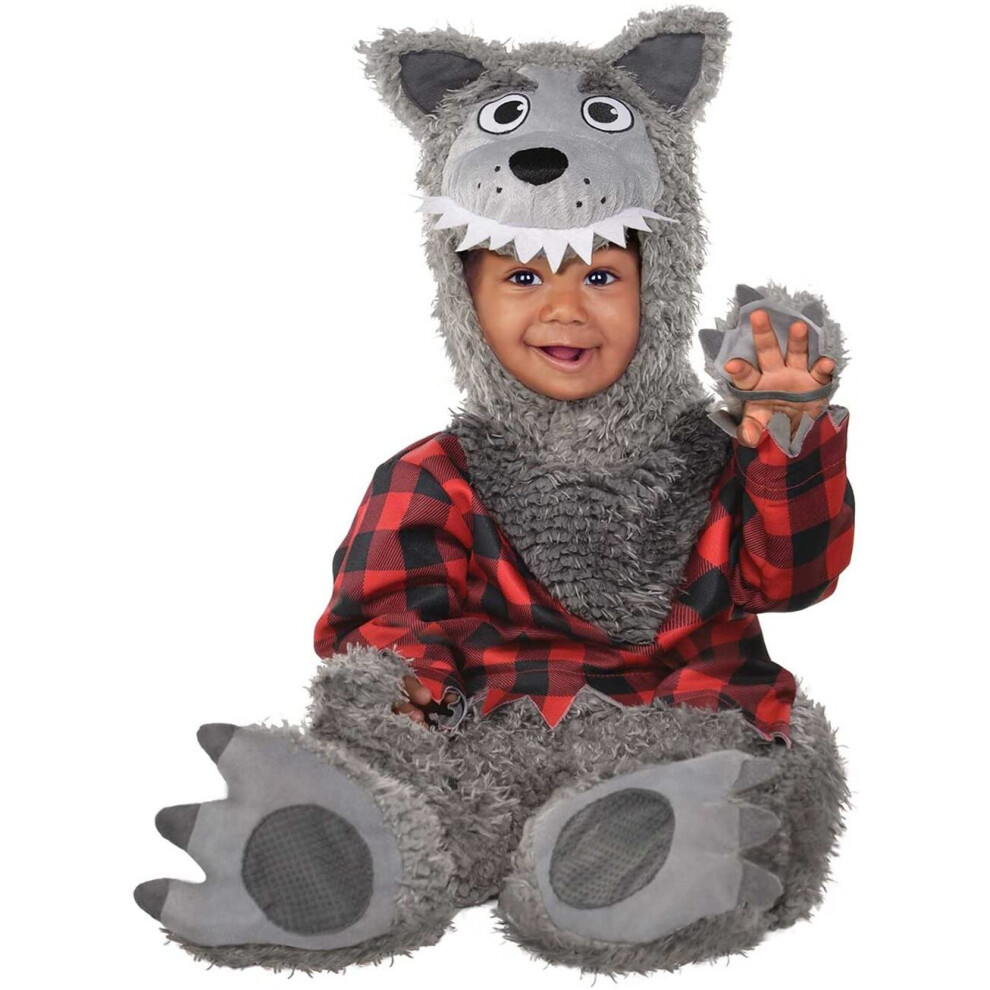 amscan 9902582 Baby Cute Wolf Halloween Fancy Dress Costume Age 0-6 Months