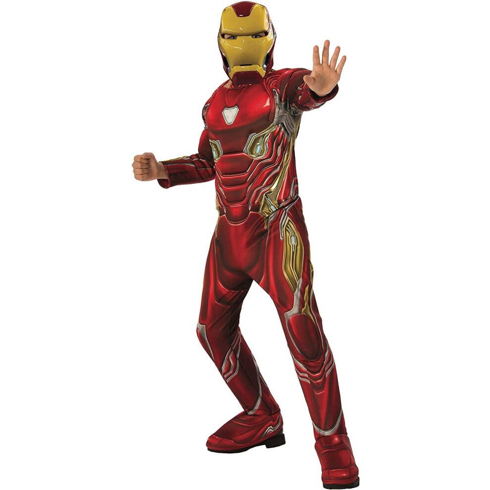 Rubies Rubie's Official Avengers Endgame Iron Man, Deluxe Child Costume - Small, Age 3-4, Height 117 Cm Not,Specified