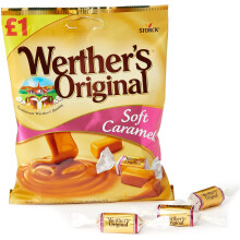 Werthers Original Soft Caramels - Pack of 12 x 110G