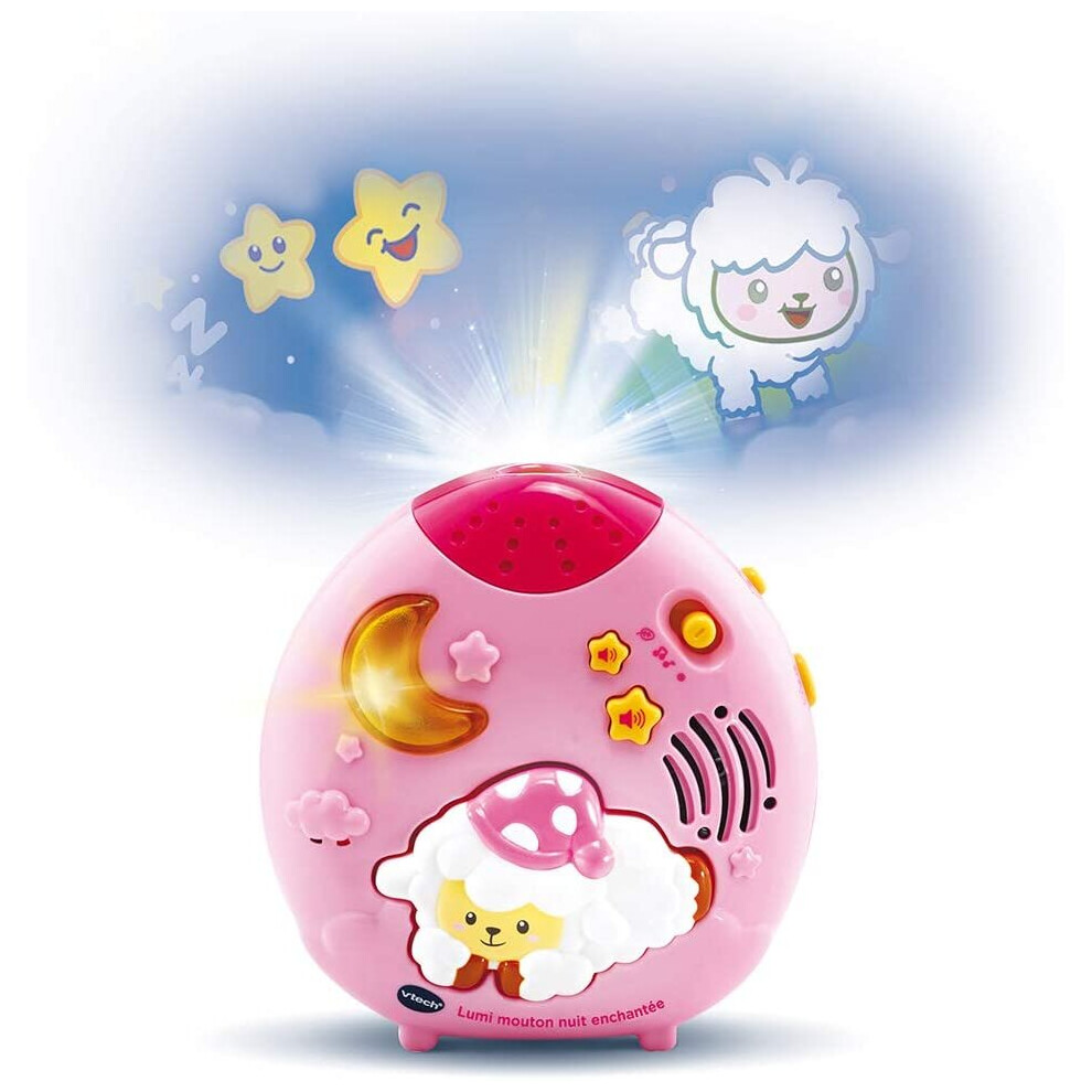 VTech â Enchanted Pink Lumi Sheep Night Light, Baby Night Light â Version FR