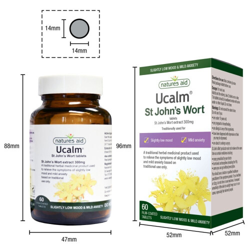 Natures Aid Natures Aid Ucalm 300mg - 60 Tablets 2