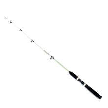 (1.65M) Transparent Solid Fiber Glass Fishing Rod 1.35M 1.5M 1.65M 2 Sections Sea Fishing Pole