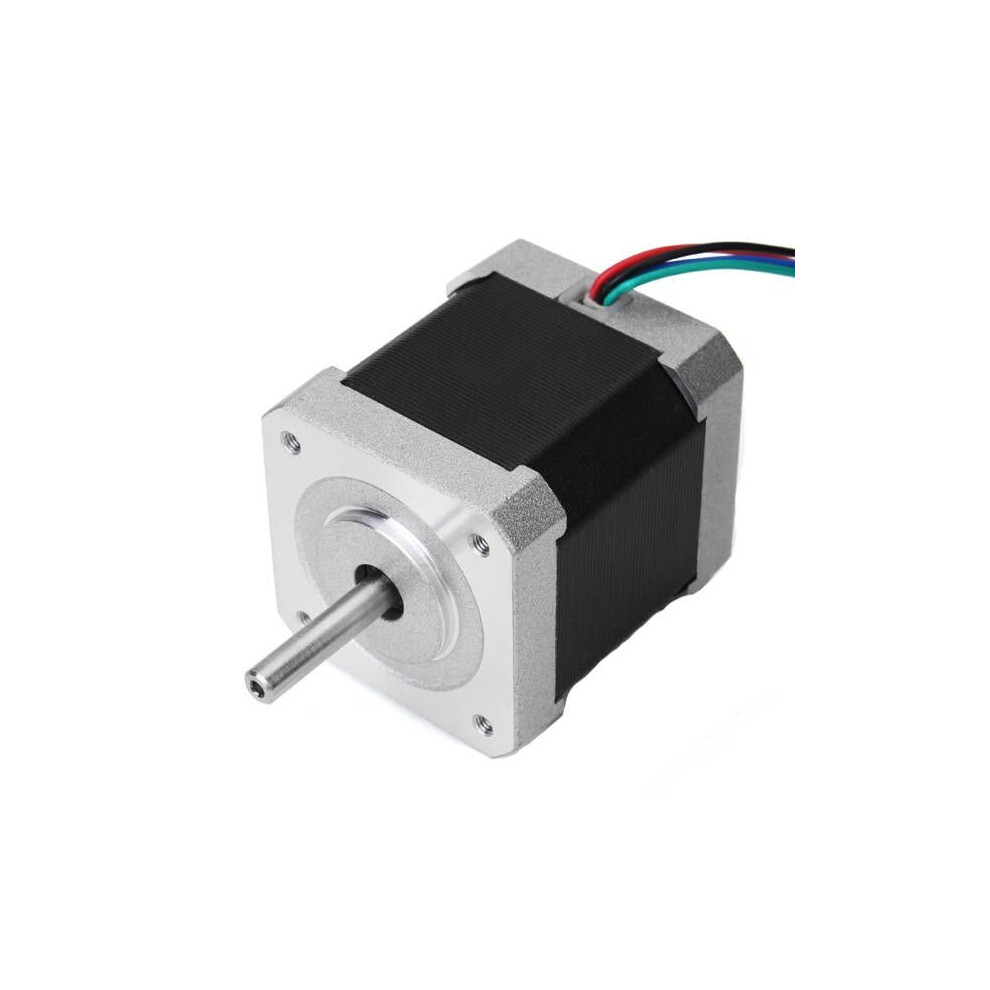 42mm Two Phase 0.9 Degree Hybrid Stepper Motor 48mm Length 1.5A For CNC Router