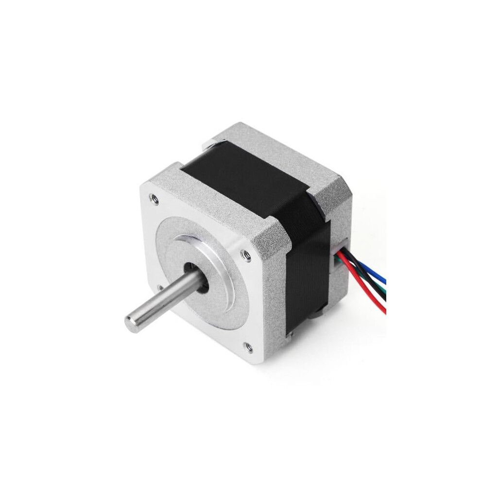 Degree 42mm Two Phase Hybrid Stepper Motor 1.33A 34mm For CNC