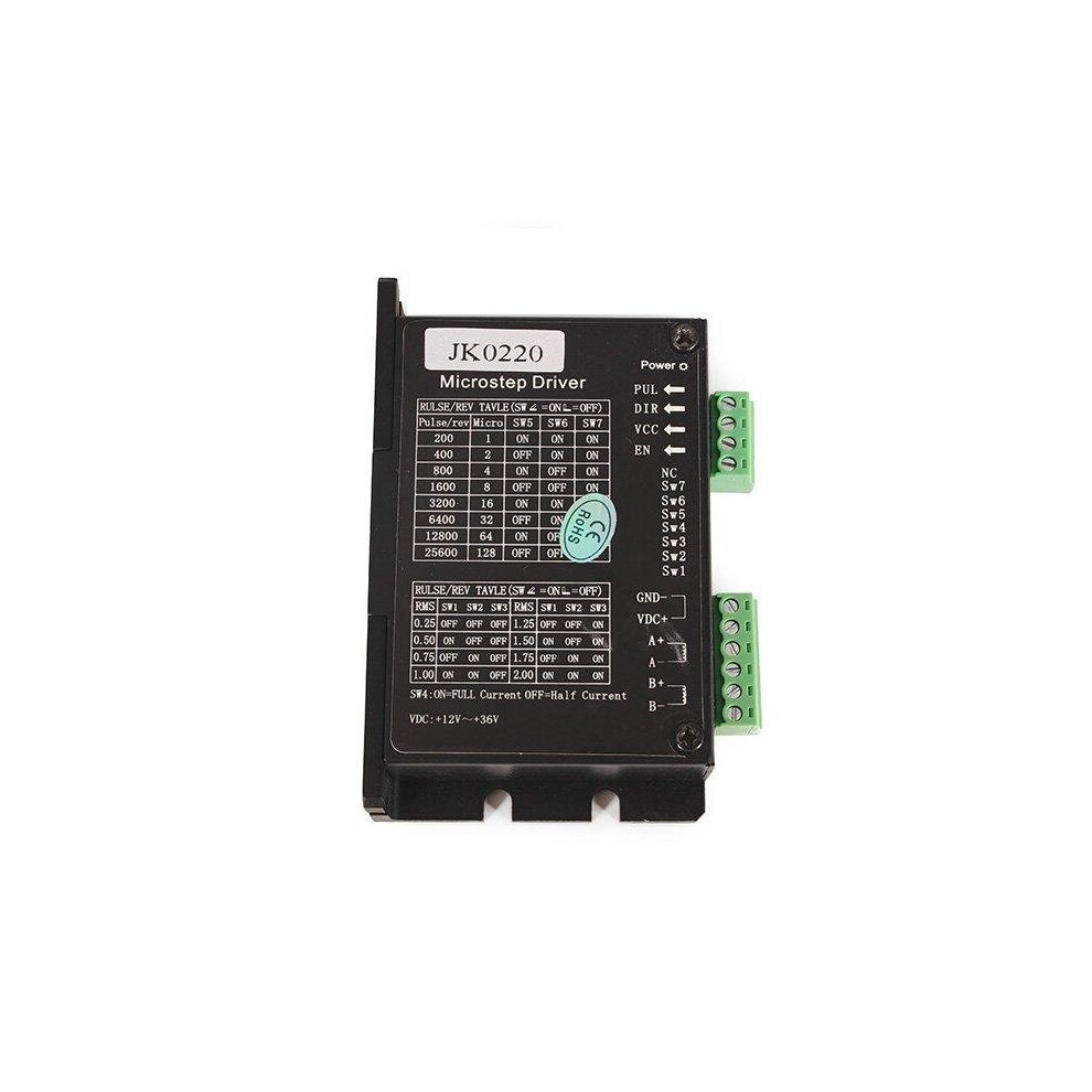 Two Phase Hybrid Stepper Motor Driver Dc12v-36V 0.3A-2.0A For Cnc Robots 3654657662769