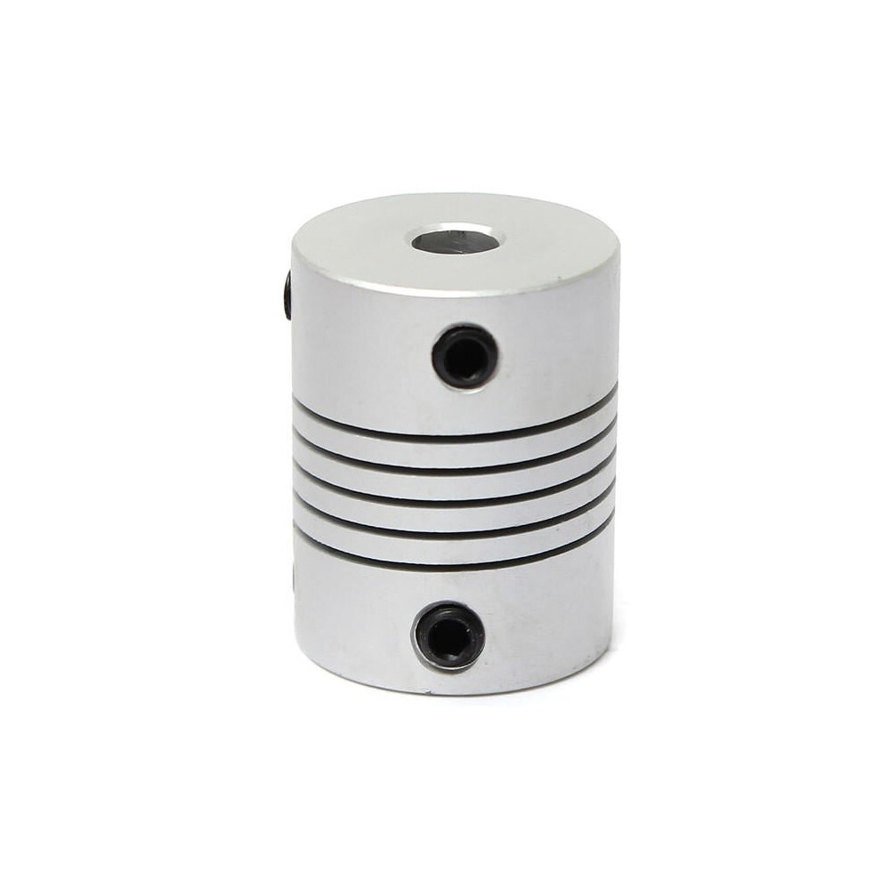 5mm x 5mm Aluminum Flexible Shaft Coupling OD19mm x L25mm CNC Stepper Motor Coupler Connector