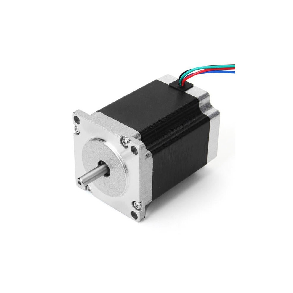 57mm Two Phase Stepper Motor 0.9 Degree 76mm 2.8A