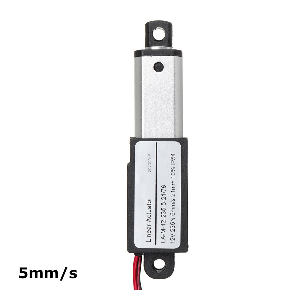 (30Mm/S) Dc 12V 9.5/15/30Mm Mini Linear Actuator Motor Telescopic Rod Linear Reciprocating Motor Lifter Electric Push Rod 3654659380128