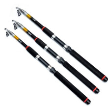 (2.7M) 2.1M/2.4M/2.7M FluorescenceCast Highlights Telescopic Sea Fishing Rod Fishing Gear