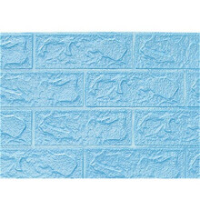 0.53x10m Brick Pattern 3D Wallpaper Sticker Textured Non-woven TV Background Decoration