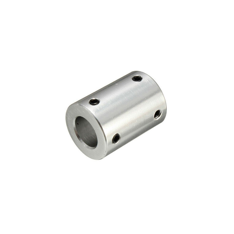 12Mm Coupling Rigid Shaft Coupling Coupler With Tighten Screw Silver 3654659363961
