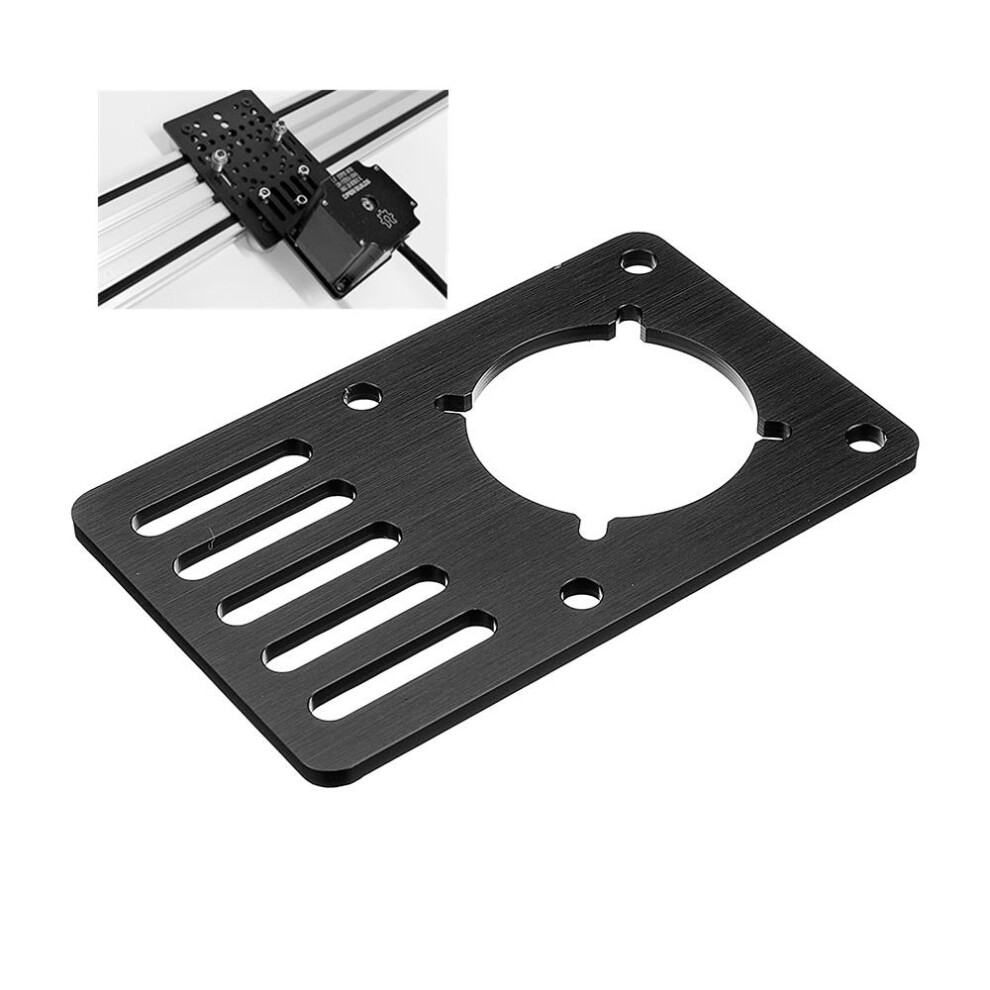 Aluminum Stepper Motor Mount Plate for V-slot Aluminum Extrusions Profile CNC Parts