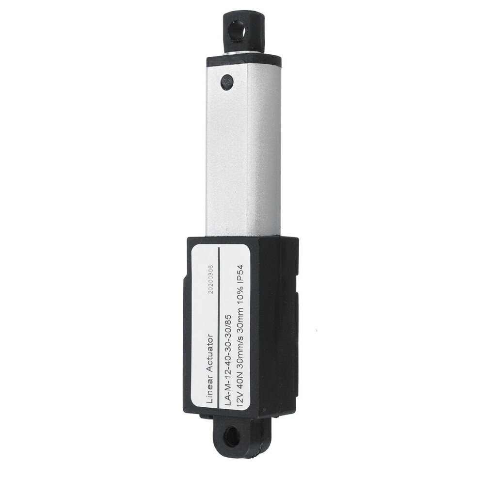 (9.5Mm) 30Mm Dc 12V Electric Motor Micro Linear Actuator Aluminum Alloy Linear Actuator 3654659378033