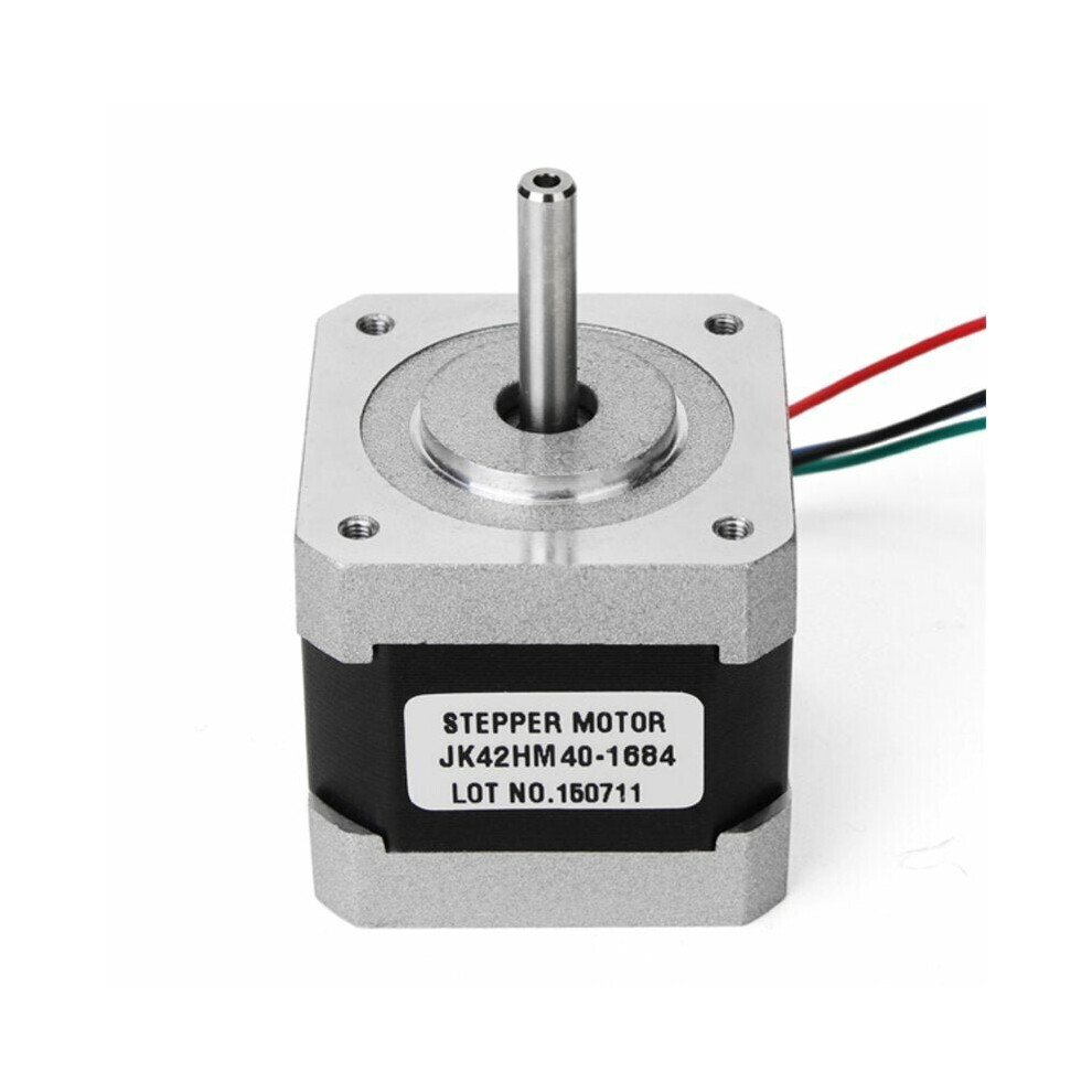 Two Phase Hybrid Stepper Motor 0.9 Degree 40mm 1.68A Stepper Motor for CNC Control