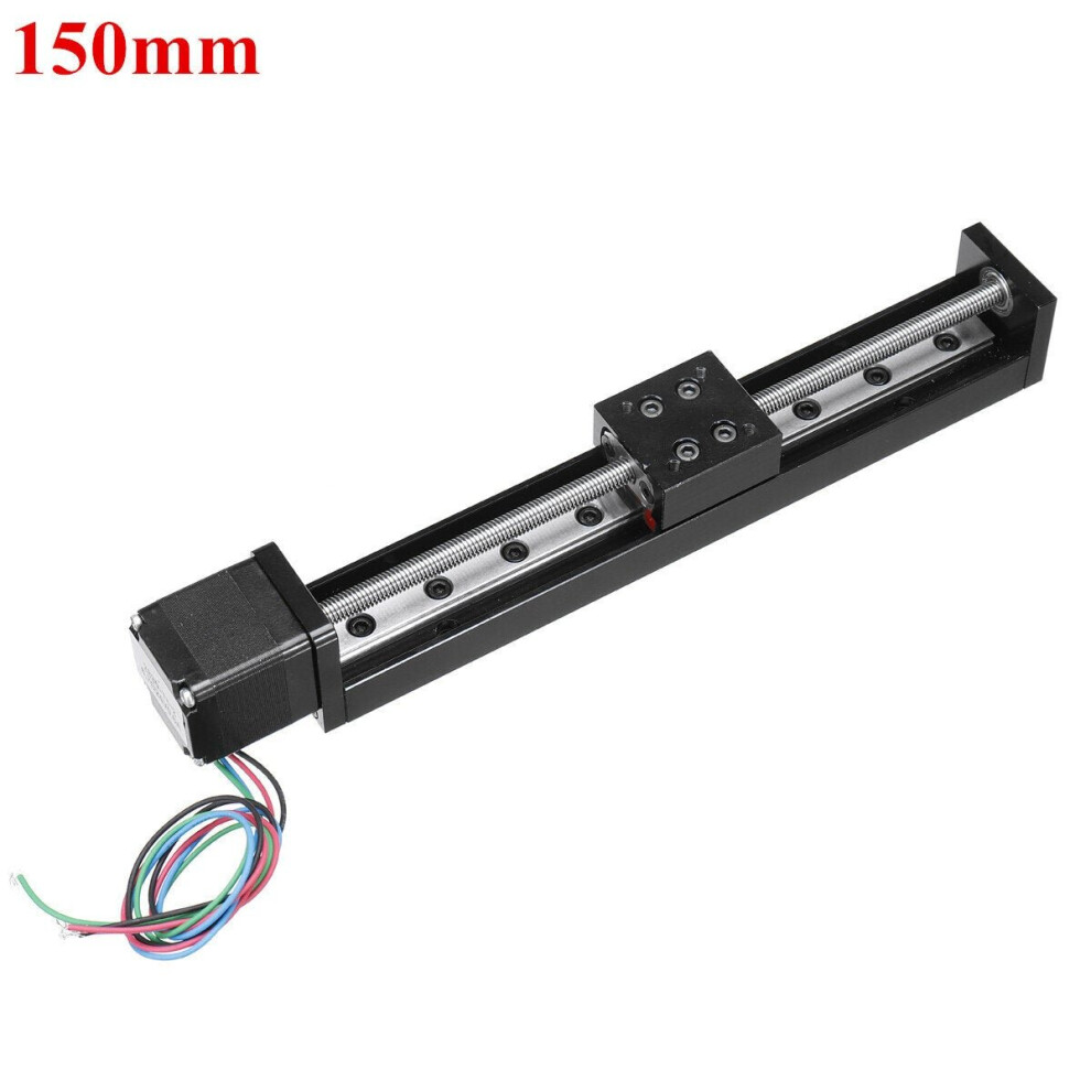 (150Mm) 50/100/150/200Mm T6 Linear Cnc Slide Stage Actuator Motor Stepper Stroke Actuator 6112211928302