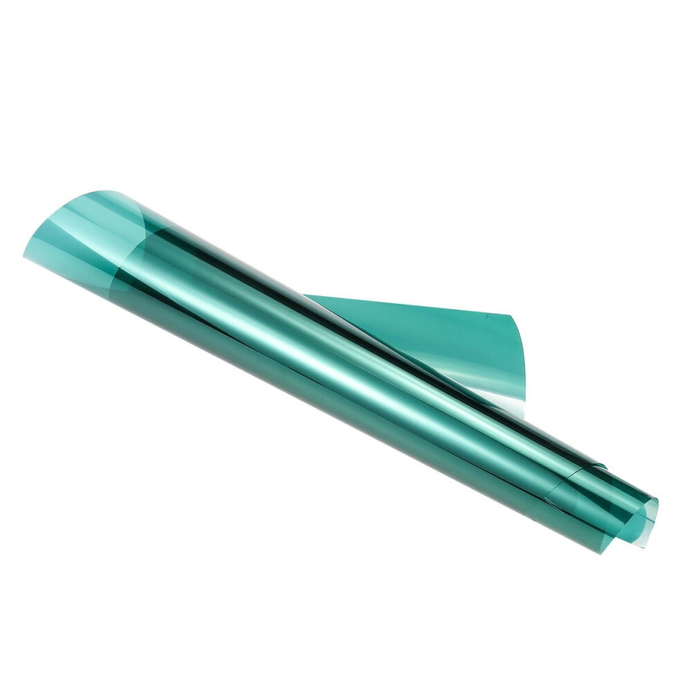 (Green, L) 5 Colors One Way Mirror Insulation Window Film Stickers UV Rejection Privacy Tint Films