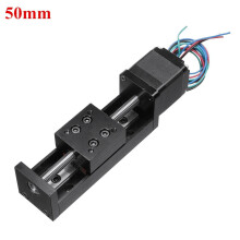 (50mm) 50/100/150/200mm T6 Linear CNC Slide Stage Actuator Motor Stepper Stroke Actuator