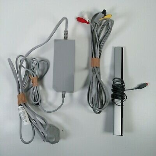 Refurbished Nintendo Nintendo wii replacement cables set sensor bar power supply av cable
