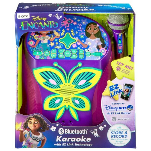 Disney Encanto Bluetooth Karaoke Machine with EZ Link Technology 2