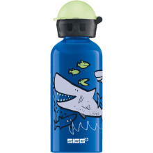 Sigg Sharkies Bouteille Mixte Enfant, Multicolore, 0,4 L - 8624.90
