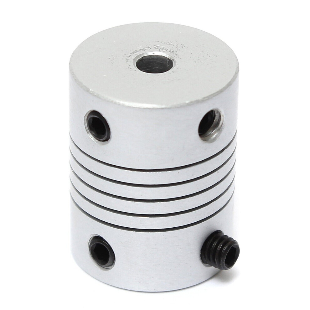 4mm x 6mm Aluminum Flexible Shaft Coupling OD19mm x L25mm CNC Stepper Motor Coupler Connector