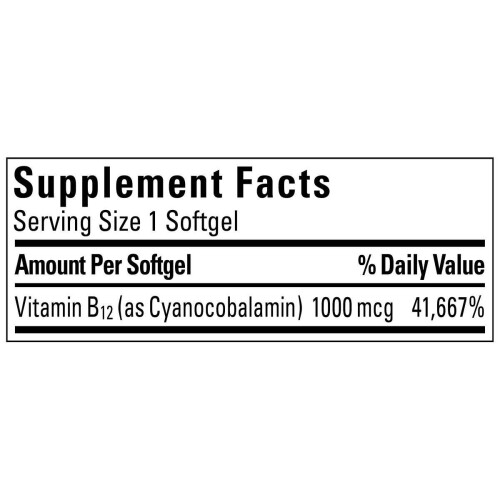 Nature Made Nature Made Vitamin B12 1000 mcg, 400 Softgels 2