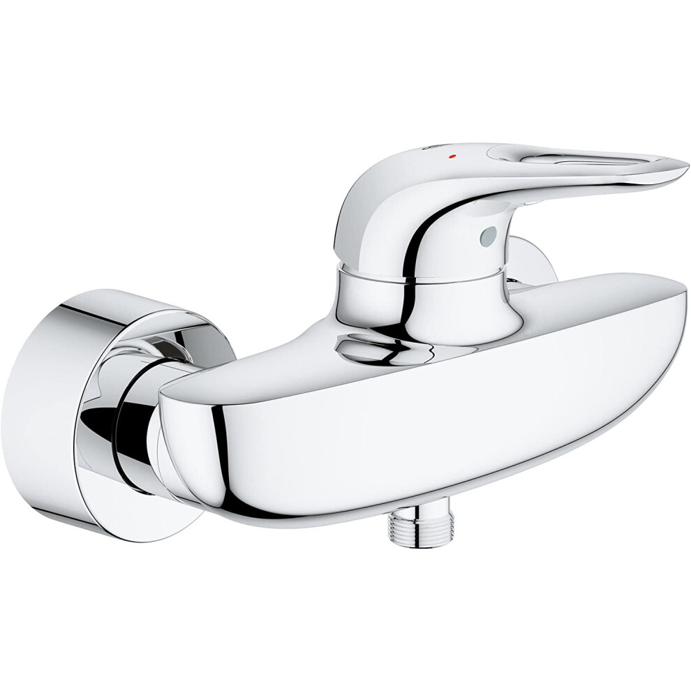 GROHE 33590003 Eurostyle Wall-Mounted Shower Mixer Tap - Chrome