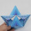 (Blue) Changeable Magnetic Magic Cube 3D Flip Puzzle Toys Gift 5