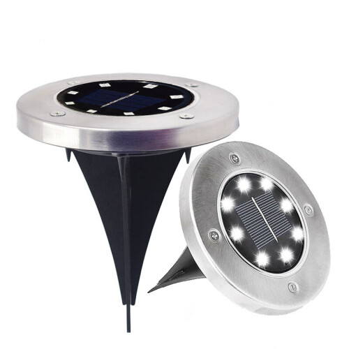 Ranpo (1pcs) Solar Power Ground Lights Floor for Deck Garden