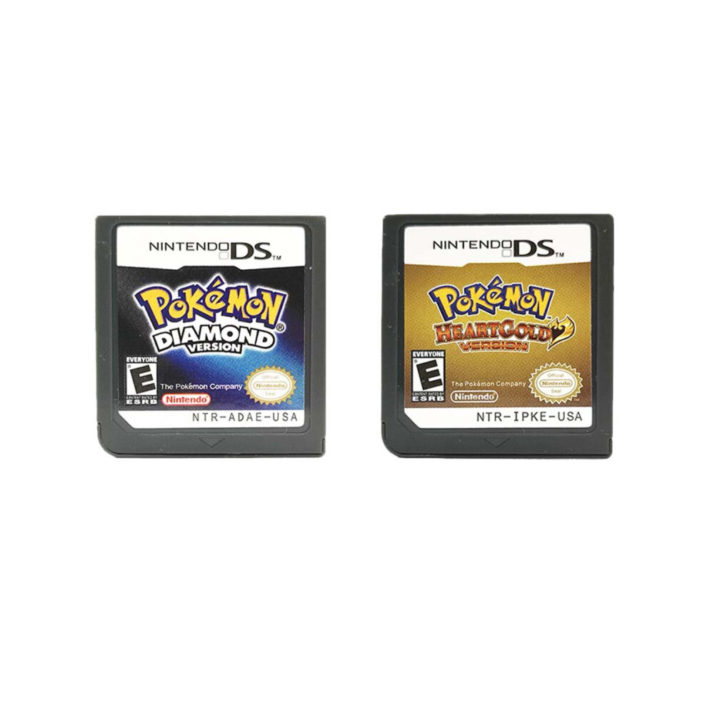 (Pokemon HEARTGOLD+ DIAMOND) For Nintendo 3DS DS Lite DSi NDS Pokemon Platinum HeartGold SoulSilver Game Card