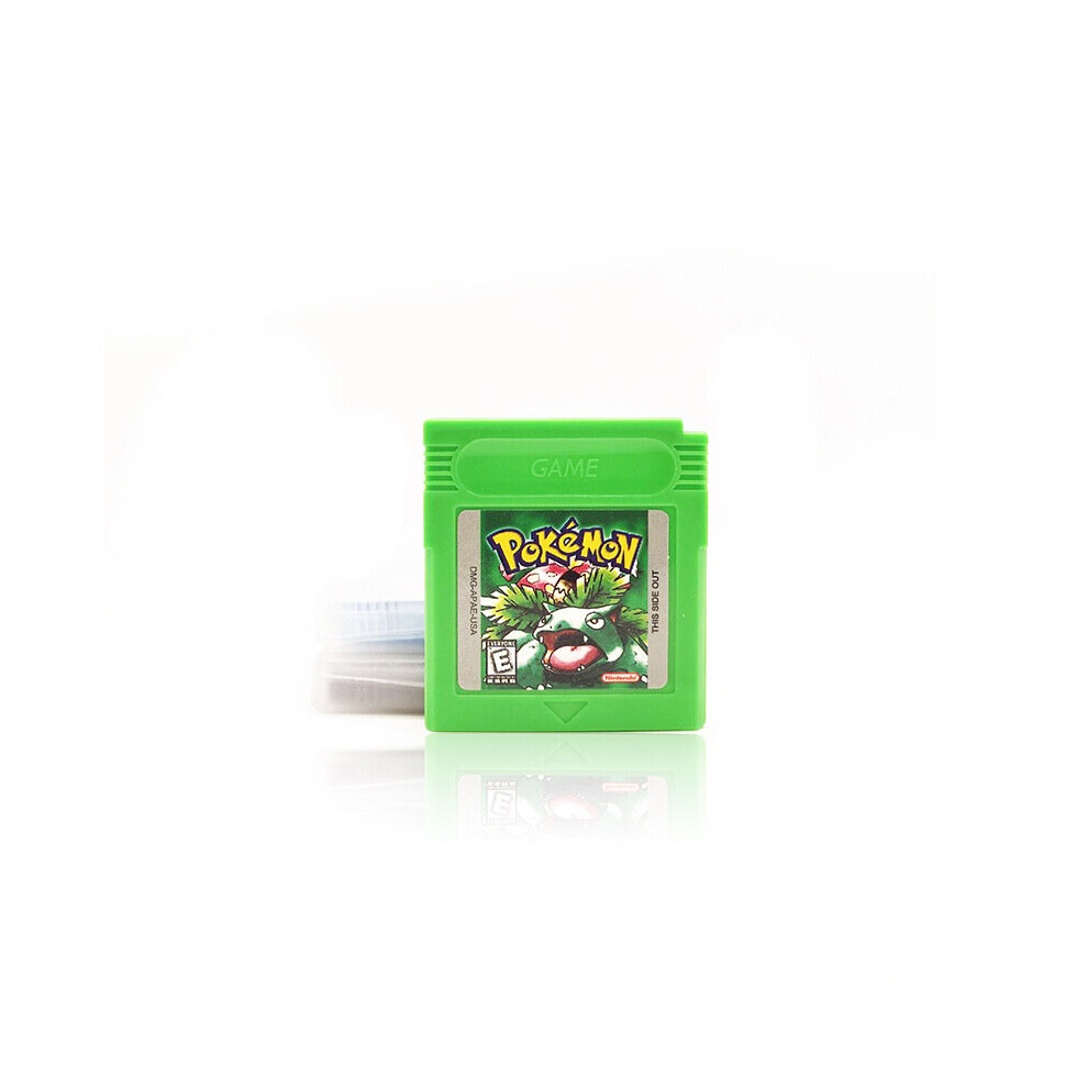 ( Vsrsion) For Nintendo Gb Gbc Game Card Classic Pokemon Game Series Green 767665190605