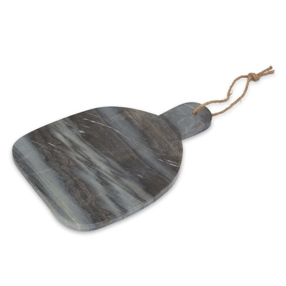 ROUNDED GREY MARBLE CHOPPING BOARD