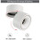 10W LED Ceiling spotlights Adjustable lamp body angle, white 4