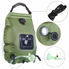 5 Gallons/20L Solar Shower Bag Portable Shower for Camping Heating Camping