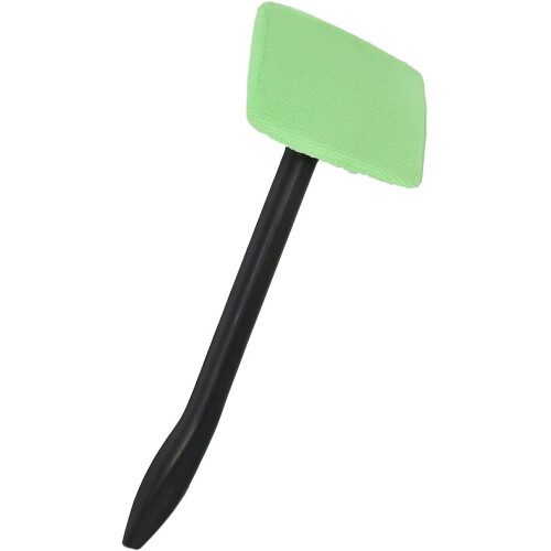 2X Disk Cleaner with Microfiber Pad to Clean Windshield - swivel 2