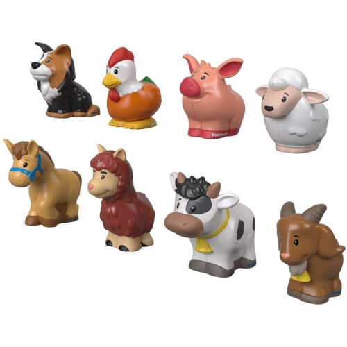 Fisher-Price Små mennesker dyresæt 8 dele 2