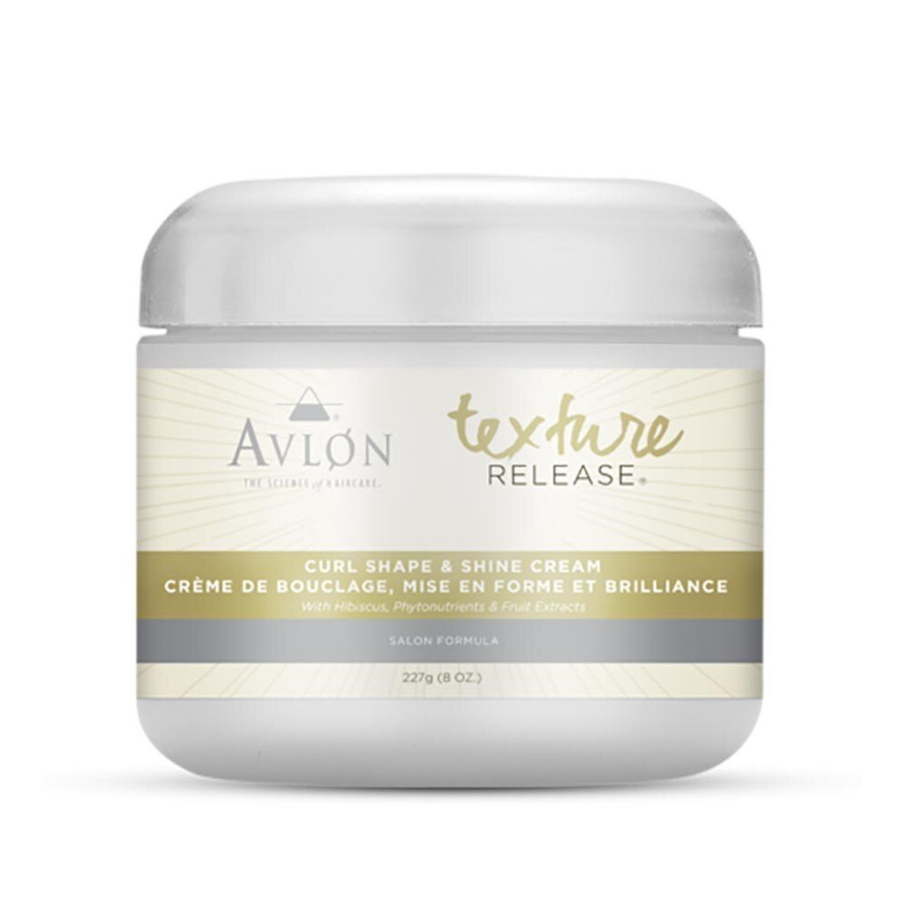 Keracare Avlon Texture Release Curl Shape And Shine 8Oz Cream