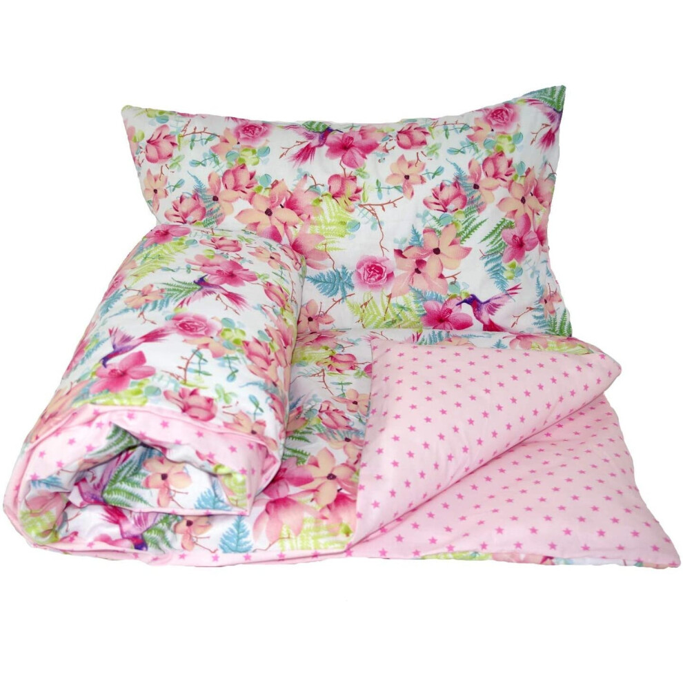Baby's Comfort Reversible 2pcs Baby Bedding Set Duvet/Quilt Cover + Pillowcase (120x90cm for cots and cotbeds, 17)