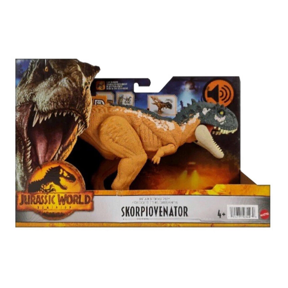 Jurassic World Roar Strikers Skorpiovenator (Jurassic World Dominion) Figure