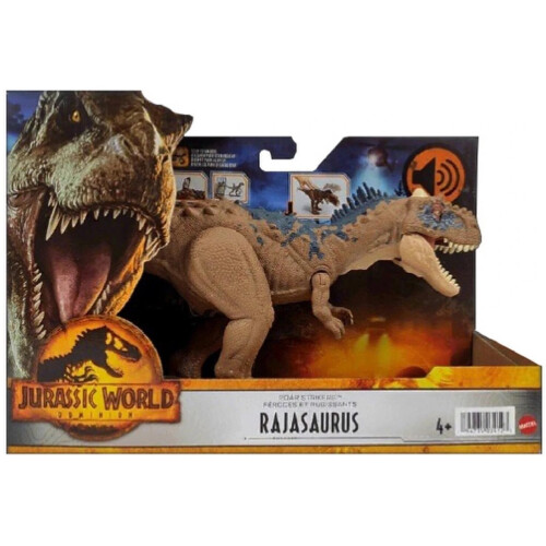 Jurassic World Roar Strikers Rajasaurus-figur - Jurassic World Dominion samle-actionfigur