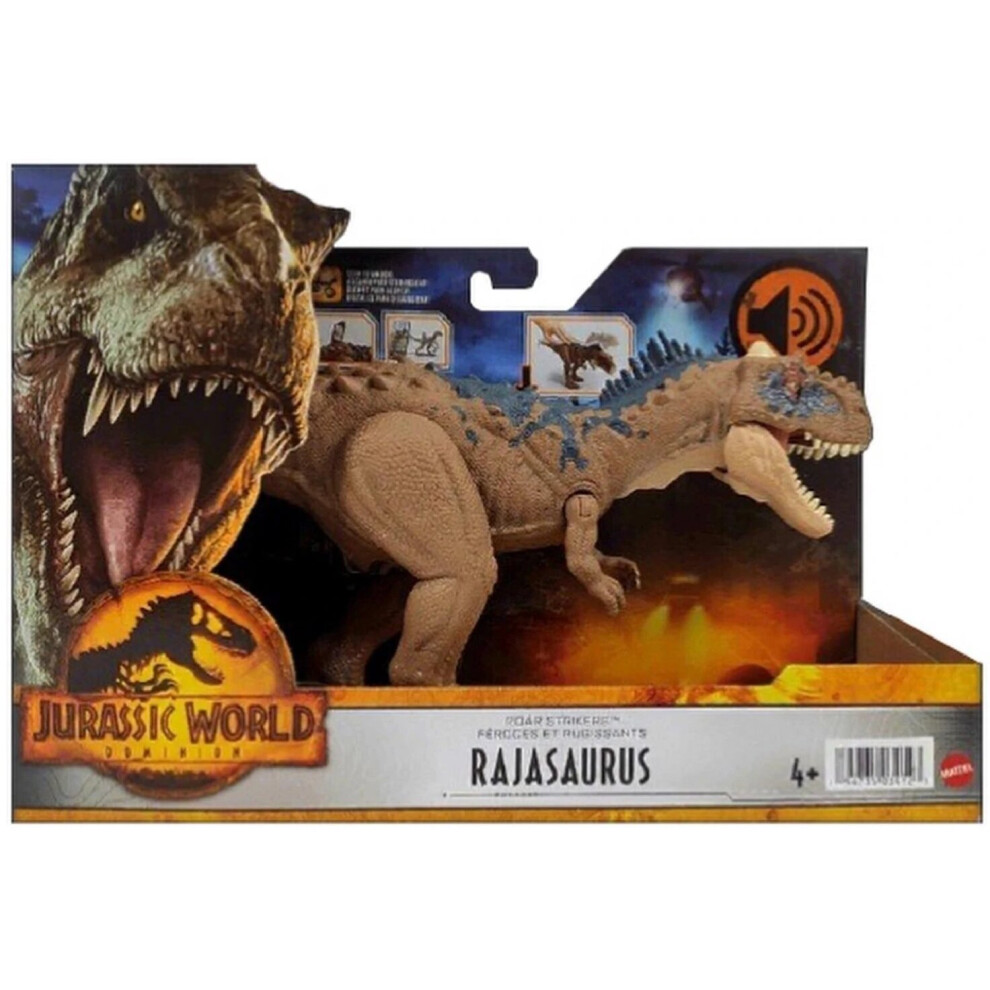 Jurassic World Roar Strikers Rajasaurus (Jurassic World Dominion) Figure