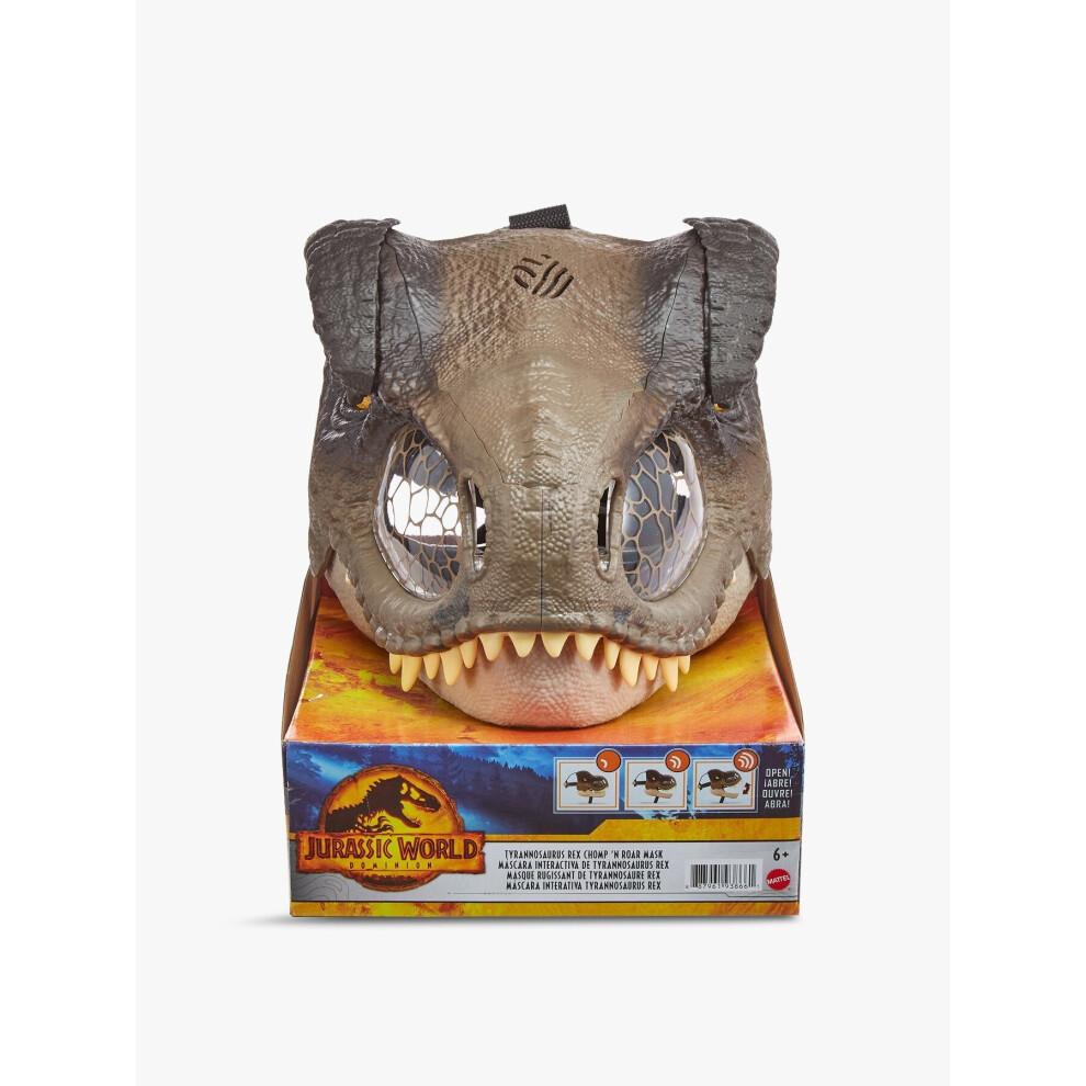 Jurassic World Dominion Tyrannosaurus Rex Chomp N Roar Mask