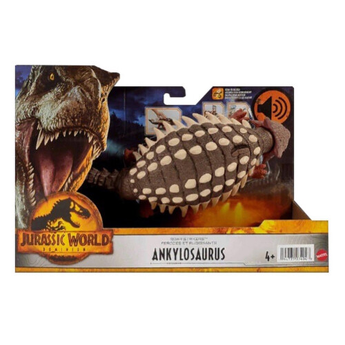 Jurassic World Roar Strikers Ankylosaurus (Jurassic World Dominion) Figure