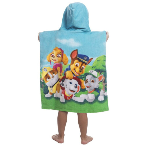 Paw Patrol Paw Patrol Hooded Towel Poncho 1