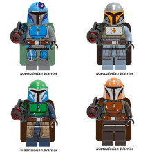 (4Pcs) 6Pcs/Set Star Wars Minifigures Buliding Blocks Figures Model Toy Kids Gift