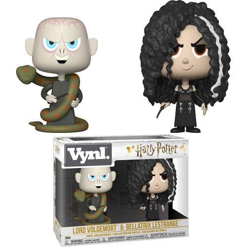 Funko Funko Vynl: Harry Potter S5 - 2Pk Bellatrix & Voldemort