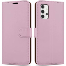 (Rose Gold) For Samsung A10 Wallet Case PU Leather Wallet Flip Phone Case